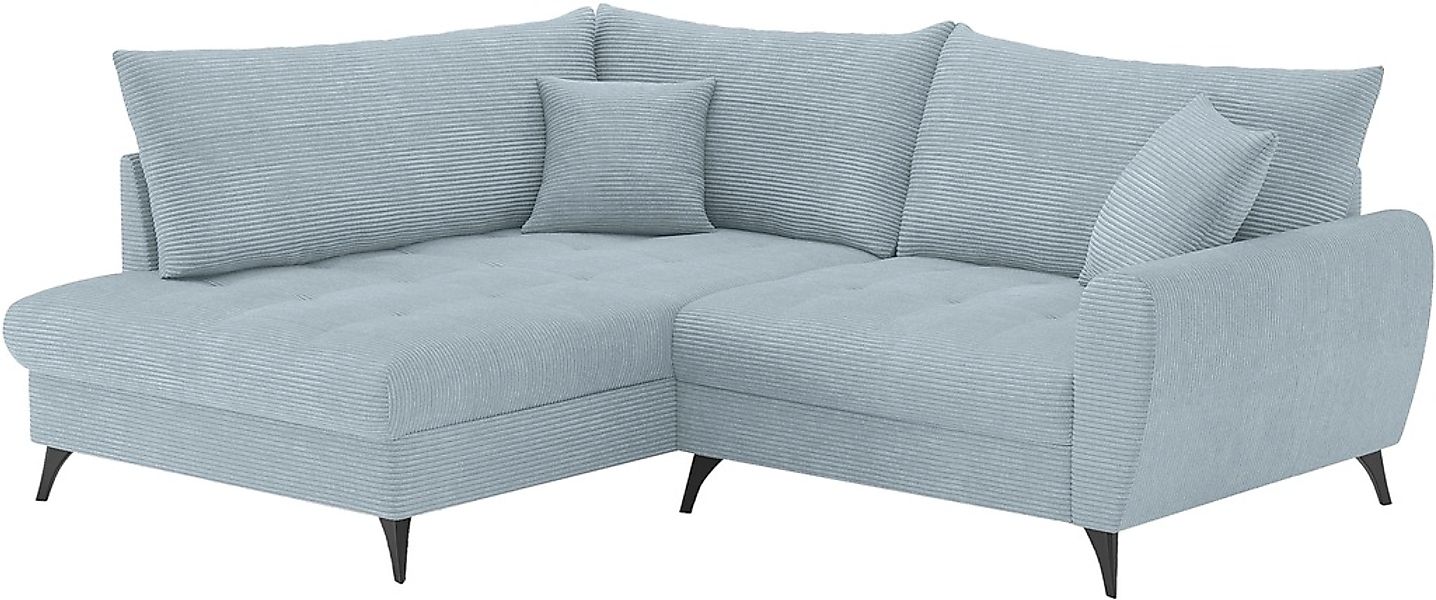 Mr. Couch Ecksofa "Blackburn II L-Form" Wahlweise mit Kaltschaumpolsterung günstig online kaufen