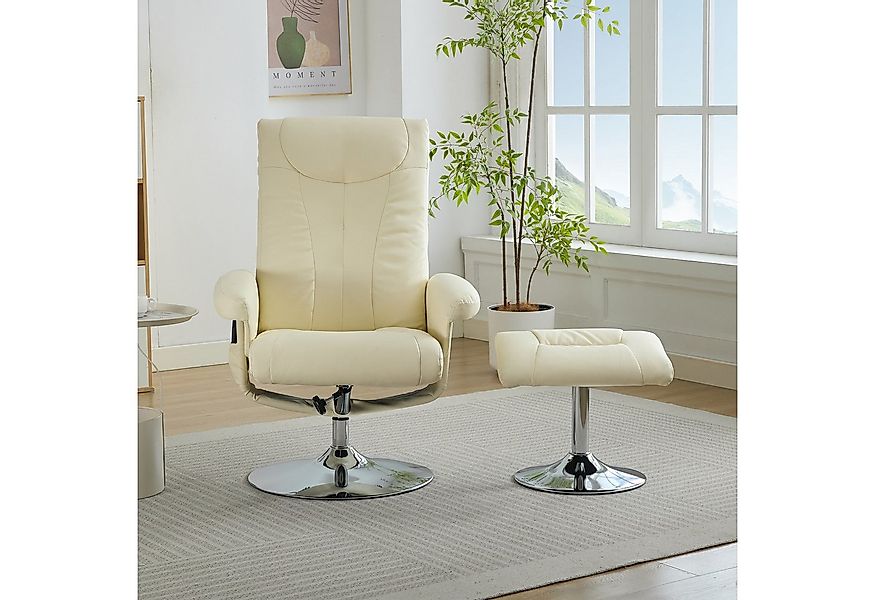 OKWISH Massagesessel Relaxsessel,Liegesessel,mit Fußhocker (Relaxsessel mit günstig online kaufen