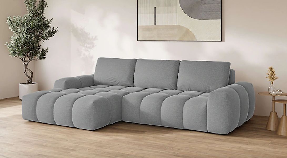 INOSIGN Ecksofa »AZITA klein optionale Schlafsofa mit Bettkasten, B/T/H: 27 günstig online kaufen