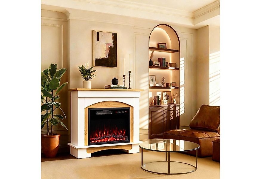 HOMAVO Elektrokamin mit Schrank, 23" 1000W/2000W Heizung, 3D-Flammeneffekt, günstig online kaufen