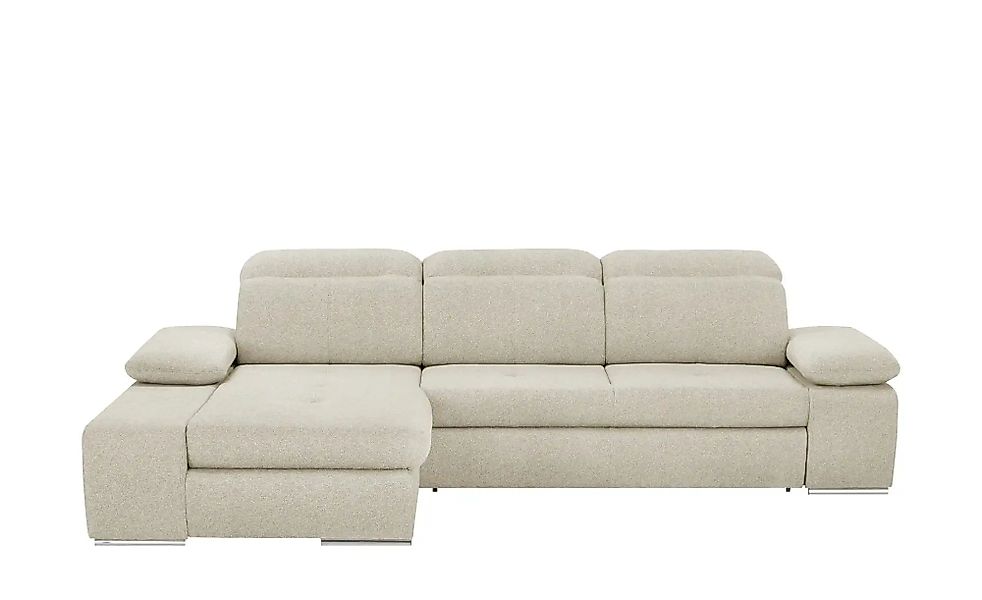switch Ecksofa aus Mikrofaser Avilla ¦ beige ¦ Maße (cm): B: 285 H: 86 T: 1 günstig online kaufen