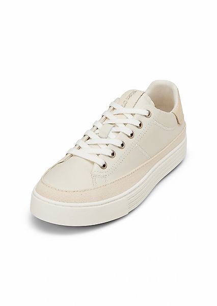 Marc OPolo Sneaker "aus Rindleder mit Ripsband" günstig online kaufen