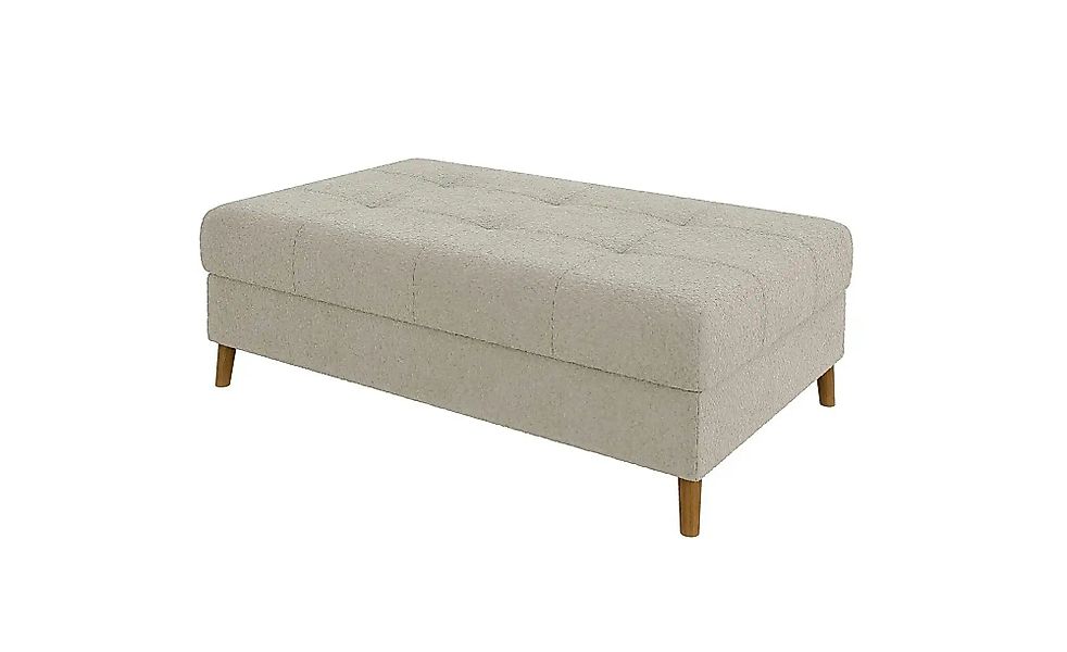 S-STYLE Hocker  Lars ¦ beige ¦ Maße (cm): B: 118 H: 40 Polstermöbel > Hocke günstig online kaufen