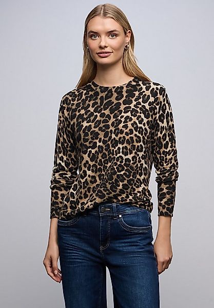 STREET ONE Rundhalspullover aus Feinstrick günstig online kaufen