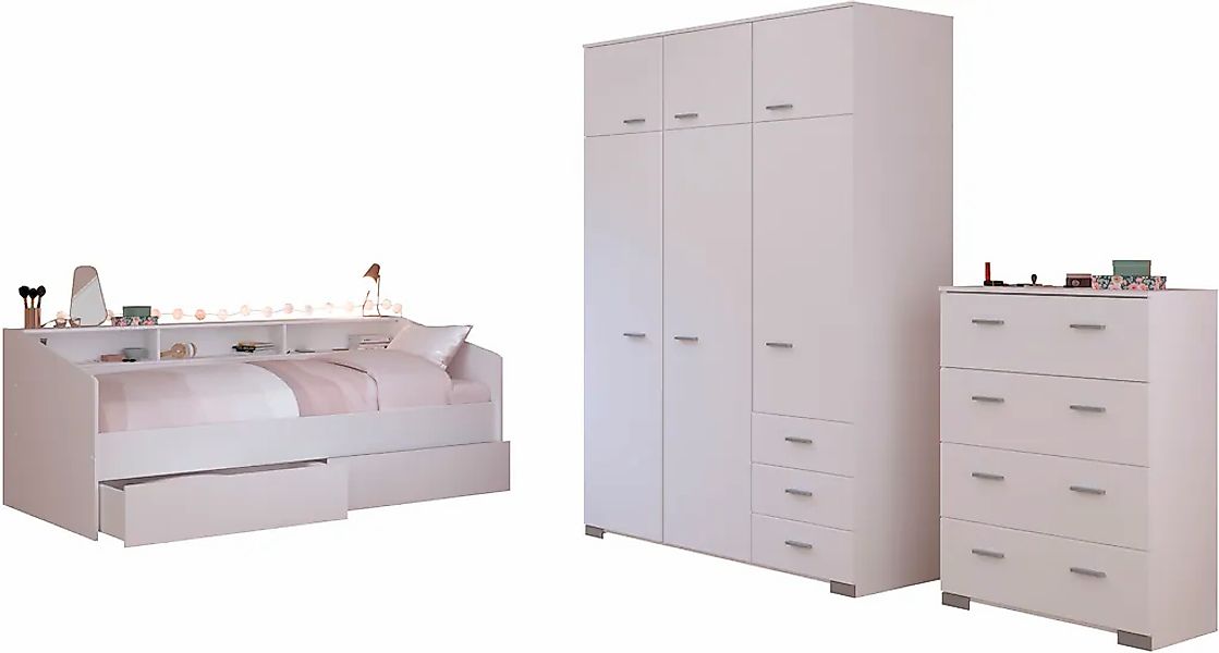 Parisot Jugendzimmer-Set "Sleep 41", (Set, 4 tlg.), Rückwände der Fächer am günstig online kaufen
