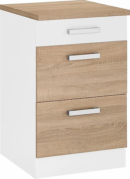 KOCHSTATION Unterschrank "KS-Gera" Breite 50 cm günstig online kaufen