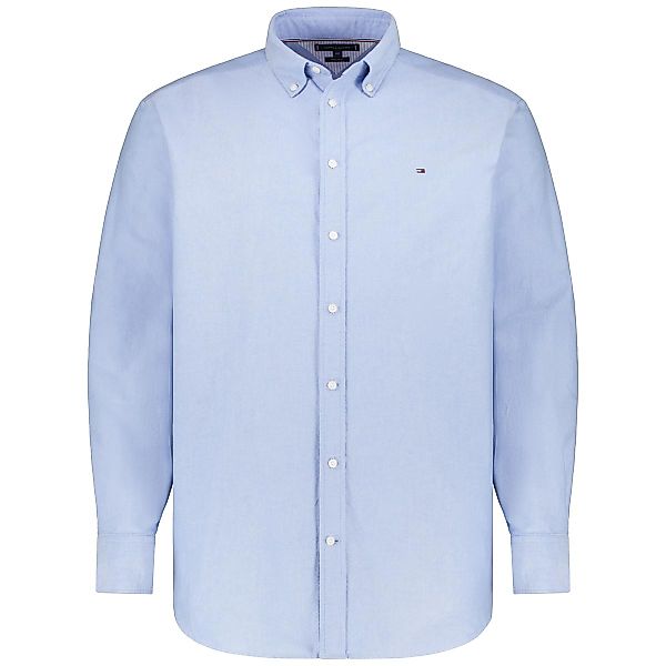 Tommy Hilfiger Freizeithemd aus Baumwolle Farbe blau Größe: 5XL günstig online kaufen