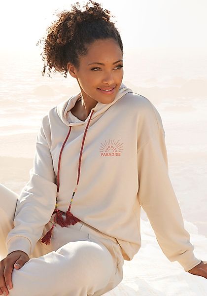 Vivance Hoodie, Kapuzensweatshirt mit Print, Loungewear günstig online kaufen