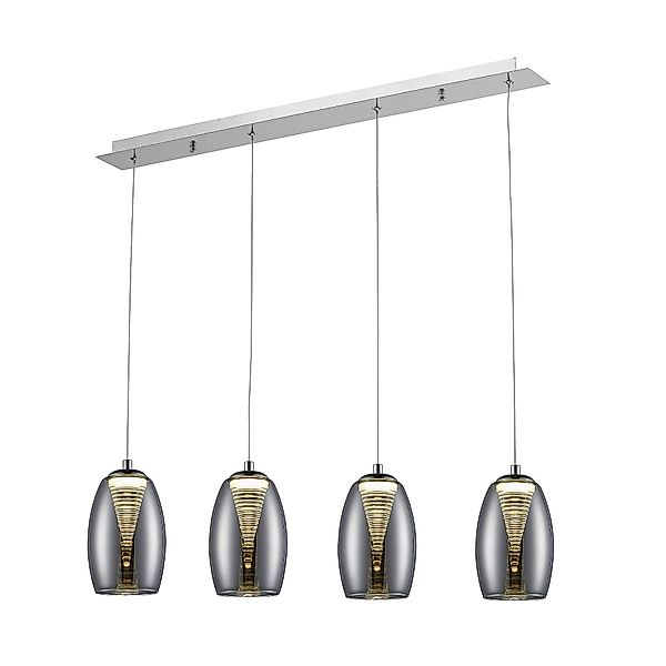 Brilliant Pendelleuchte »Metropolis« LED-Modul 1 Stk. Warmweiß LED Hängelam günstig online kaufen