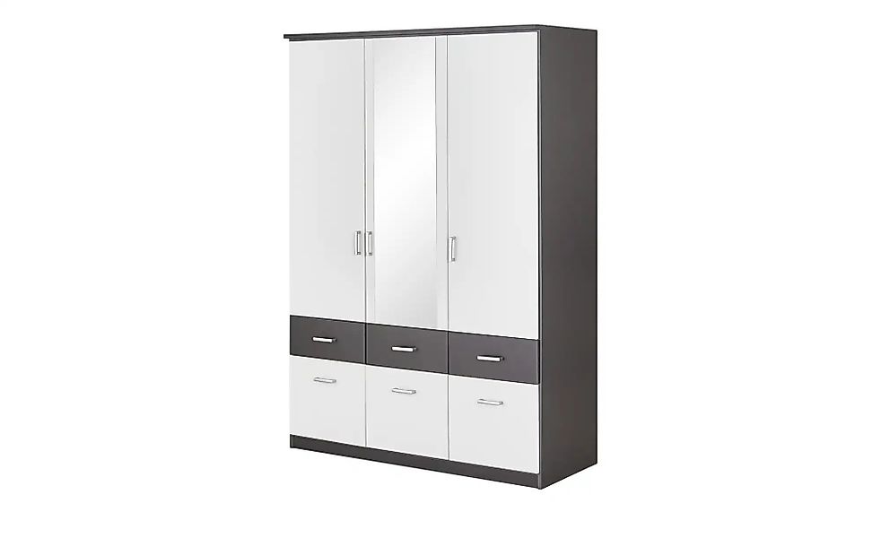 Drehtürenschrank  Glasgow ¦ weiß ¦ Maße (cm): B: 136 H: 199 T: 58.0 Schränk günstig online kaufen