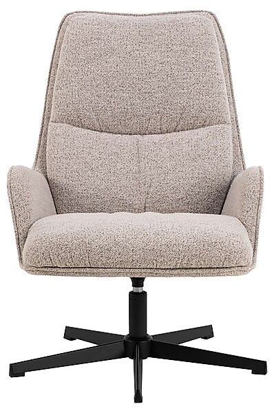 ACTONA GROUP Loungesessel "Bosley", Loungestuhl, Boucle beige, 5Stern Geste günstig online kaufen