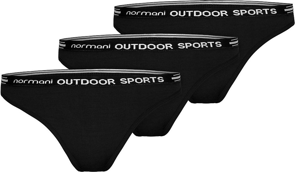 normani Tanga 3er Pack Damen Merino Tanga Dubbo (1-St) Unterhose String Mer günstig online kaufen