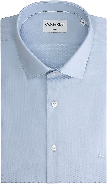 Calvin Klein Langarmhemd STRUCTURE EASY CARE SLIM SHIRT günstig online kaufen