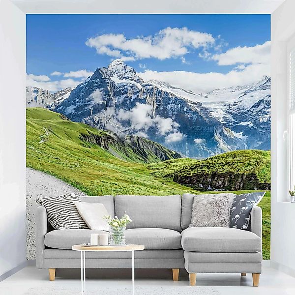 Fototapete Grindelwald Panorama günstig online kaufen