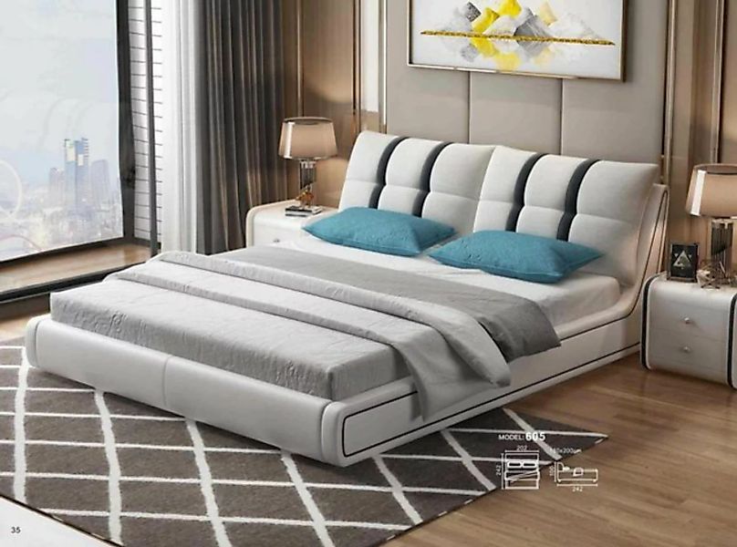 JVmoebel Bett, Designer Bett Schlafzimmer Betten Einrichtung Hotel Luxus Po günstig online kaufen