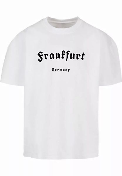 Merchcode T-Shirt Merchcode Herren Frankfurt Ultra Heavy Cotton Box T-Shirt günstig online kaufen