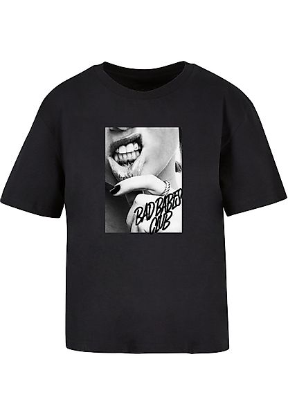 Miss Tee T-Shirt "Miss Tee Damen Lip Tattoo Tee" 1 Stk. tlg. günstig online kaufen