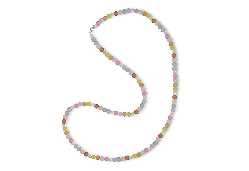 Steuer Lange Kette Modekette bunt pastell aus Perlen günstig online kaufen