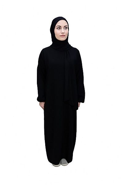 Aymasal Maxikleid Einteilige Abaya mit integriertem Hijab Gebetskleid islam günstig online kaufen