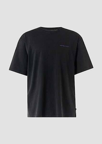 QS Kurzarmshirt Jerseyshirt im Loose Fit günstig online kaufen