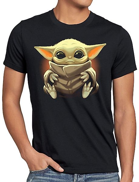 style3 T-Shirt Chibi Yoda mini mando günstig online kaufen