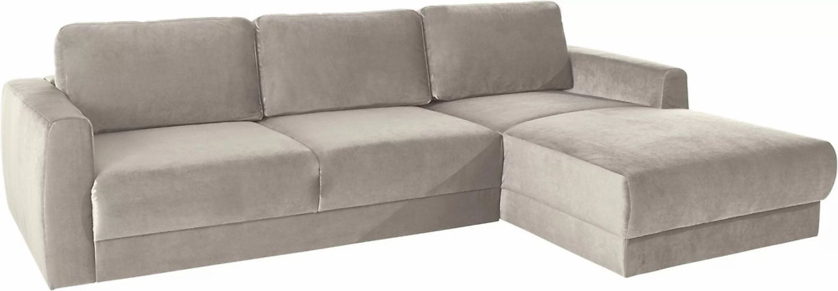 andas Ecksofa »Hobro L-Form«, in 3 Bezugsqualitäten in vielen Farben, Desig günstig online kaufen