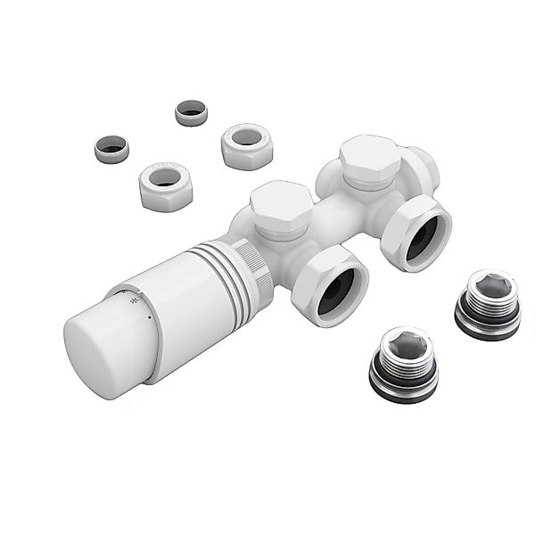 ELEGANT Heizkörperthermostat Multiblock Set für Heizkörper günstig online kaufen