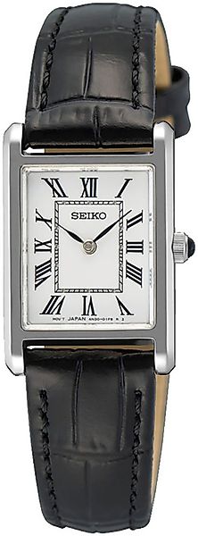 Seiko Quarzuhr SWR107P1, Armbanduhr, Damenuhr, Lederarmband, günstig online kaufen