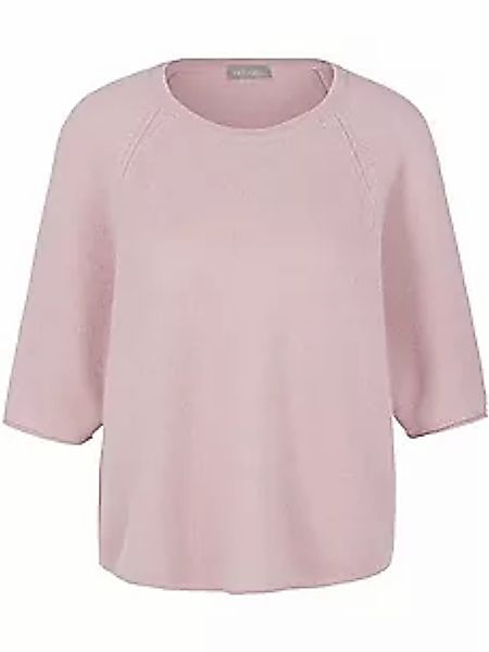 Rundhals-Pullover Raglan-Halb­arm include rosé günstig online kaufen