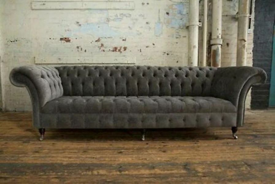 JVmoebel Chesterfield-Sofa, XXL 4 Sitzer Sofa Polster Couch Big Sofas Couch günstig online kaufen