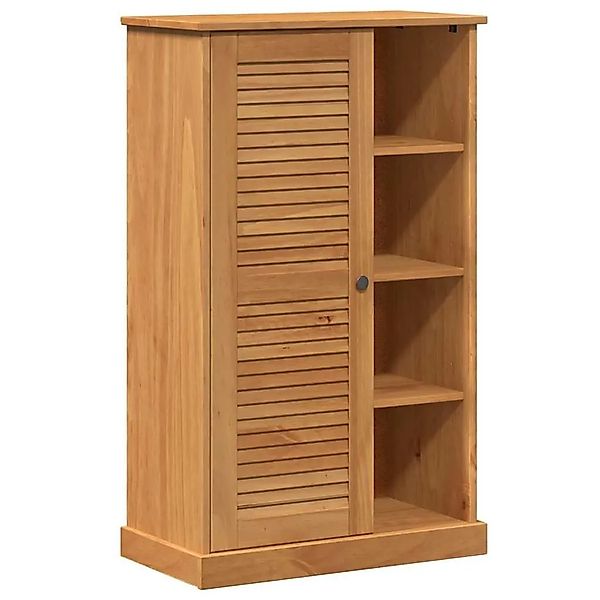 vidaXL Badezimmerschrank VIGO Braun und Honigbraun 68 x 34 x 110 cm 4019113 günstig online kaufen