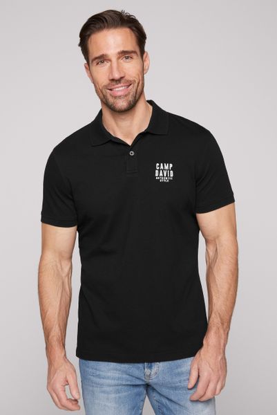 CAMP DAVID Poloshirt mit kleiner Logo-Stickerei günstig online kaufen