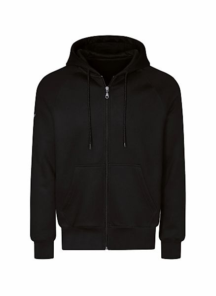 Trigema Sweatjacke "TRIGEMA Sweatjacke mit Kapuze" 1 Stk. tlg. günstig online kaufen