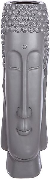 Casablanca by Gilde Bodenvase Bodenvase "Buddha" grau (1 St) günstig online kaufen