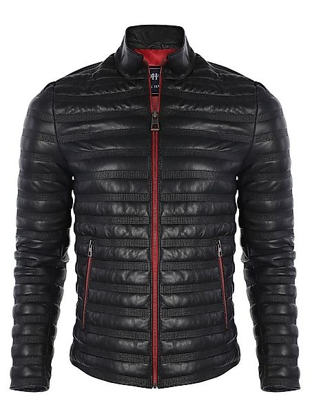 Felix Hardy Lederjacke Sportliche Lederjacke mit Reißverschluss günstig online kaufen