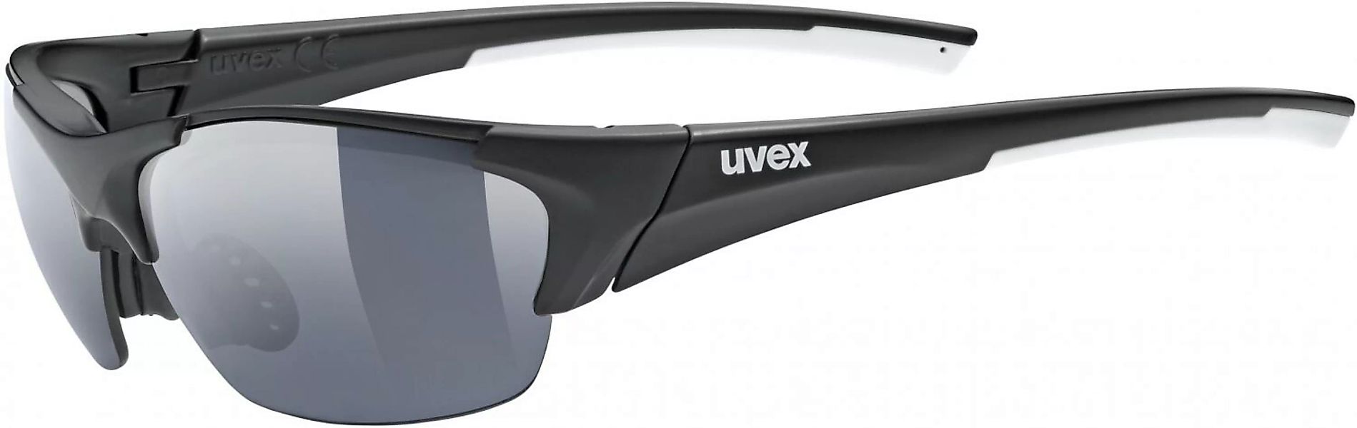 uvex Blaze III Sonnenbrille (Farbe: 2210 black mat, smoke (S3), litemirror günstig online kaufen