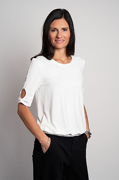 Seidel Moden Rundhalsshirt mit Cut-Out Details, günstig online kaufen