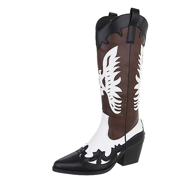 Ital-Design Damen Cowboyboots Western Westernstiefel (87124765) günstig online kaufen