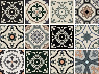 Home affaire Fliesenaufkleber Ornamente, Stickerfliesen, selbstklebend, günstig online kaufen