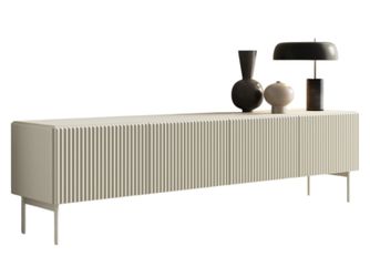 Compleo TV-Schrank viertürig, Fernsehschrank LOUISS, Modern günstig online kaufen