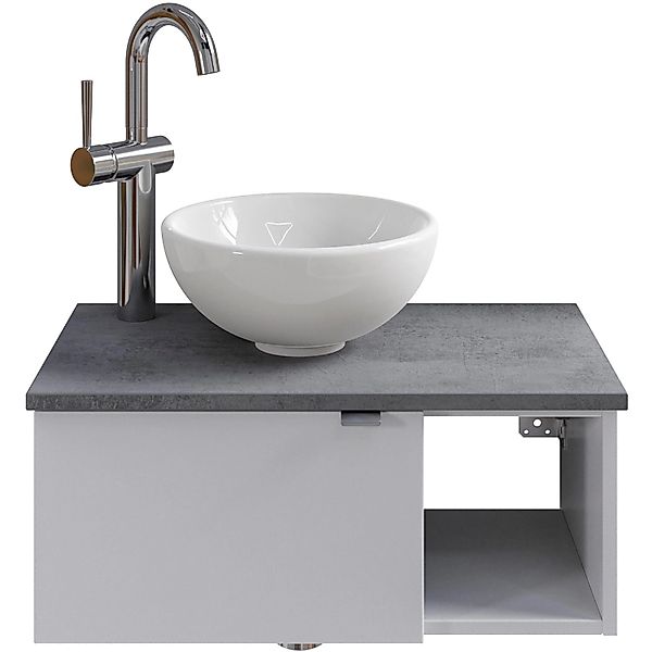 Pelipal Einzelwaschtisch Serie 6915 61 cm Weiß mit Softclose günstig online kaufen