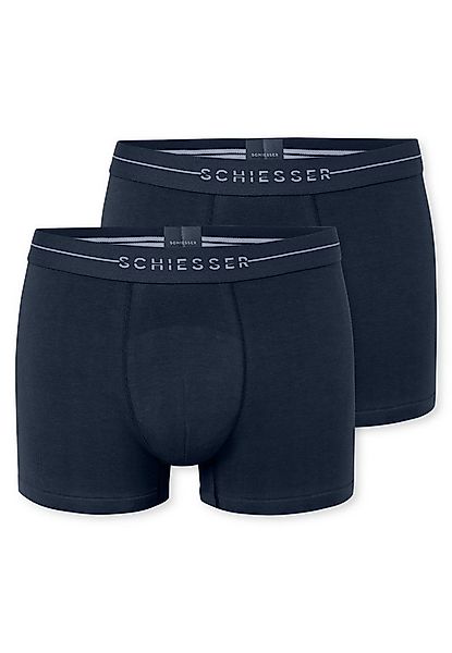 Schiesser Boxershorts Cotton Flex (2er Pack) Baumwollmischung, ohne störend günstig online kaufen