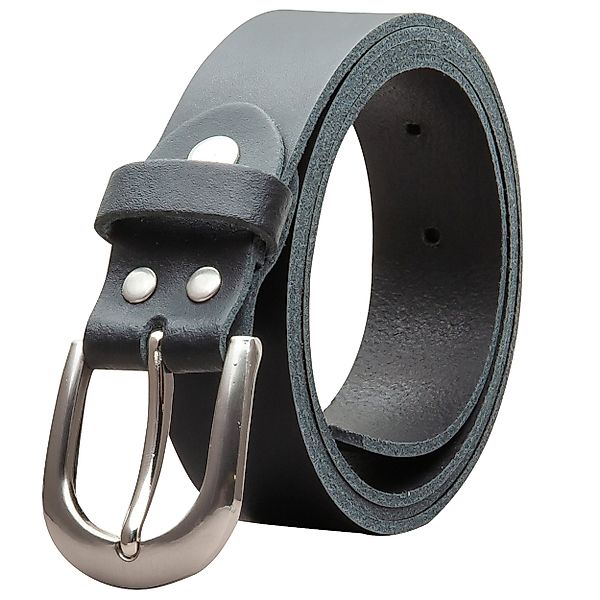 COLOGNEBELT Ledergürtel OM38-SL-Schwarz MADE IN GERMANY, günstig online kaufen