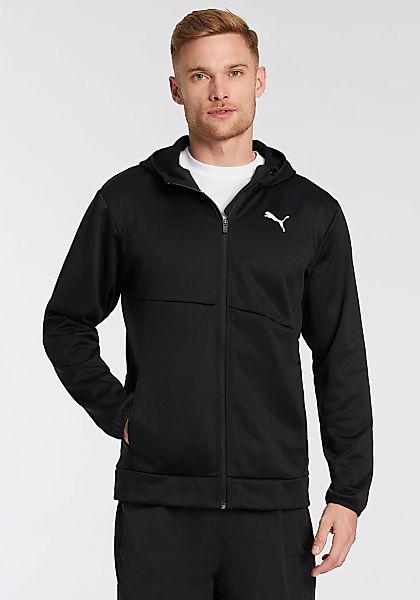 PUMA Trainingsjacke "TRAIN ALL DAY PWRFLEECE FULL ZIP", mit Kapuze günstig online kaufen