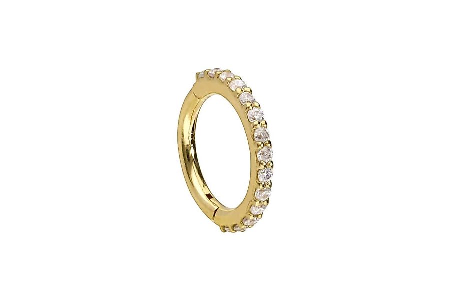 PIERCINGLINE Nasenpiercing 14/18 Karat Gold Segmentring günstig online kaufen