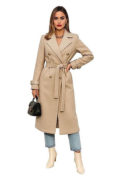 Worldclassca Trenchcoat Worldclassca Damen Trenchcoat mit Gürtel Reverskrag günstig online kaufen