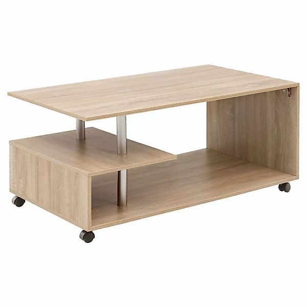 Couchtisch braun B/H/T: ca. 105x48x60 cm günstig online kaufen