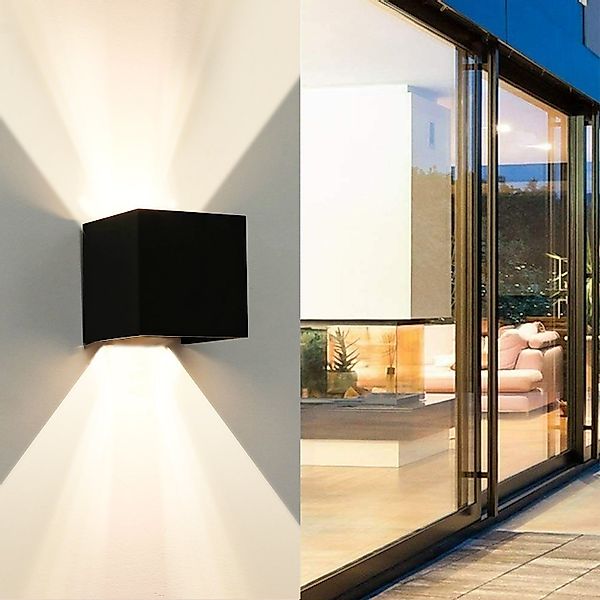 WILGOON LED Wandleuchte 6W LED Aluminium günstig online kaufen