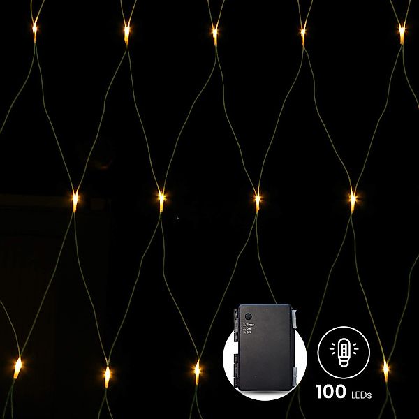 Gartenpirat Lichternetz mit warmweißen LEDs und günstig online kaufen