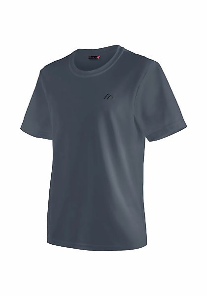 Maier Sports "Walter" Herren T-Shirt, rundhals pique Outdoorshirt, schnellt günstig online kaufen